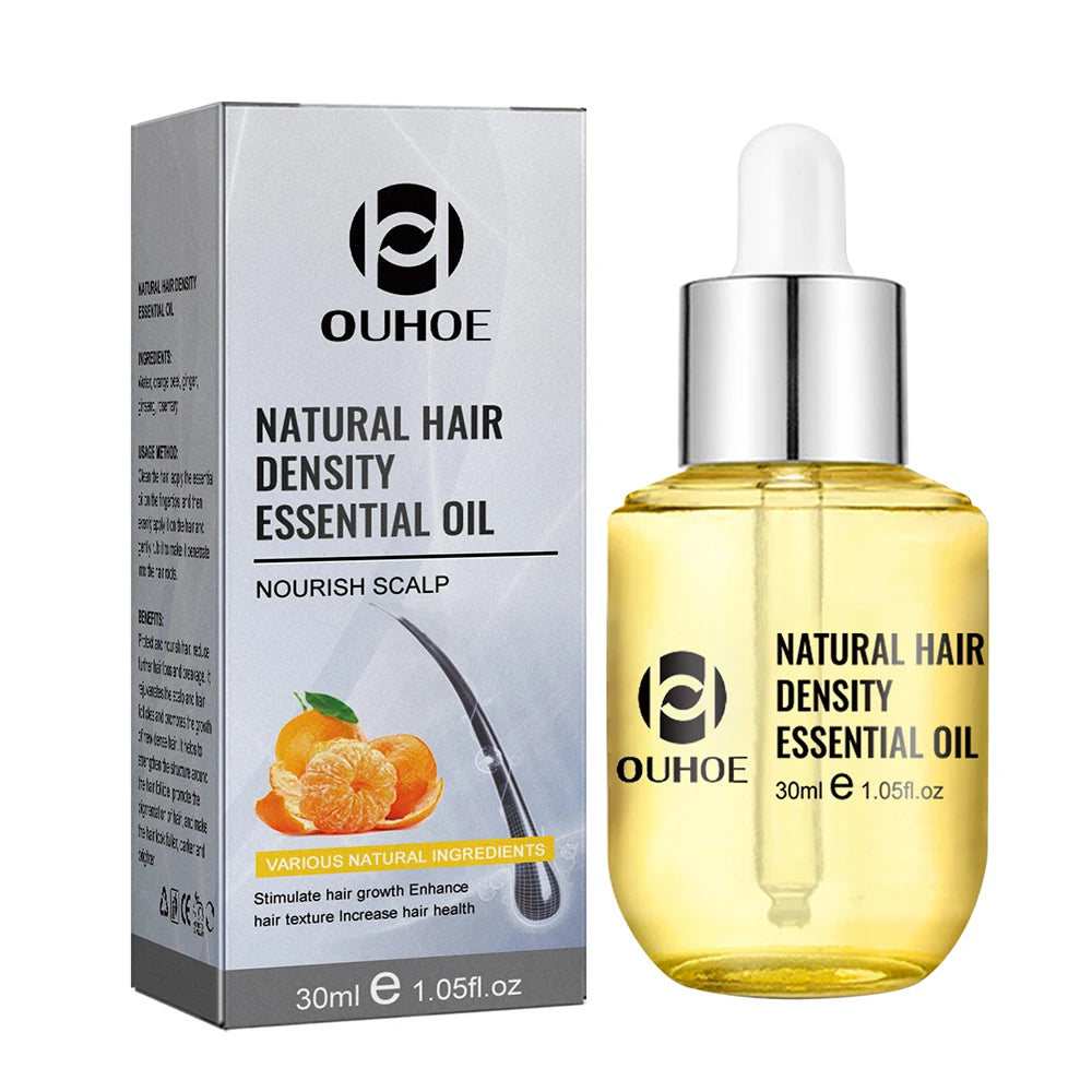 Tidesmit Ginger Hair Growth Oil for thicker, fuller hair and fast scalp strengthening treatment for men and women.