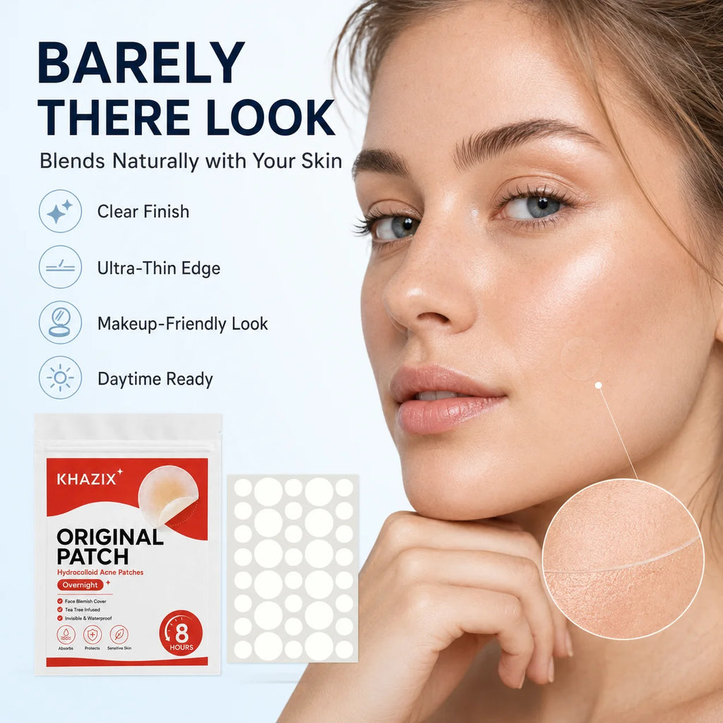 36pcs Clear Round Pimple Patches / Invisible Blemish Covers / Pimple Marks / Unisex / Acne Spot Patches