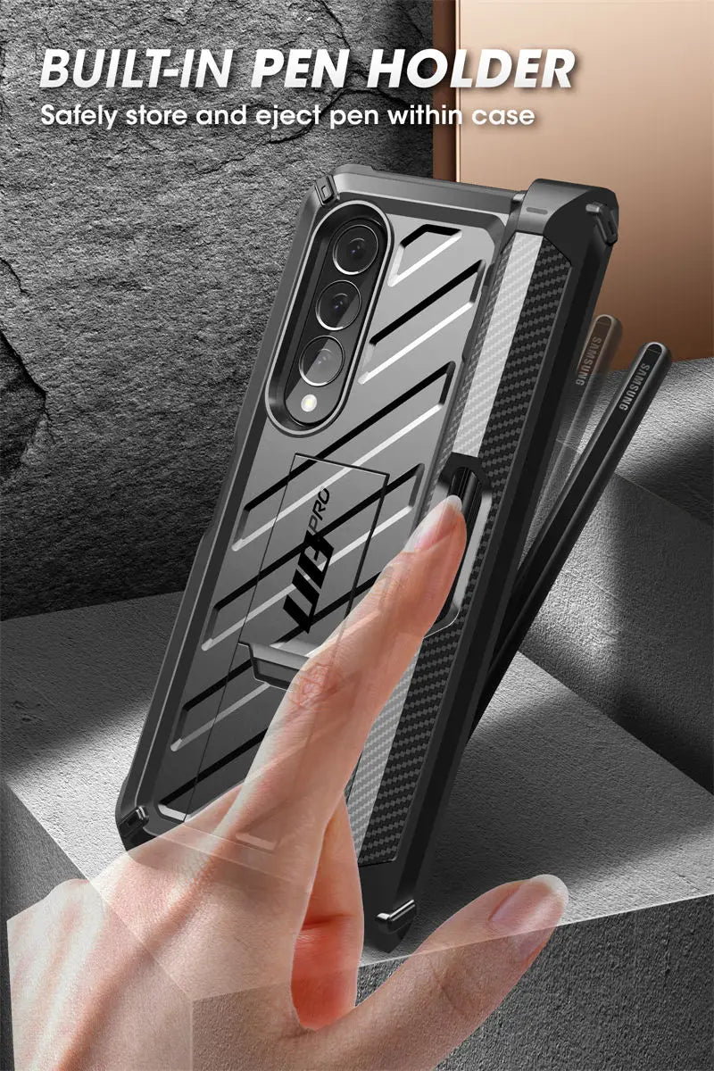 Samsung Galaxy Z Fold 4 Rugged Case - Dual Layer Shock-Absorbing Cover Tidesmit