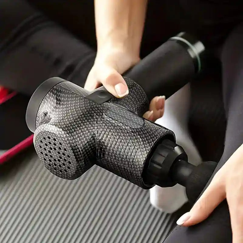 Deep Tissue Massage Gun - Portable Muscle Relief Tool by Tidesmit Back Massage Instrument Tidesmit