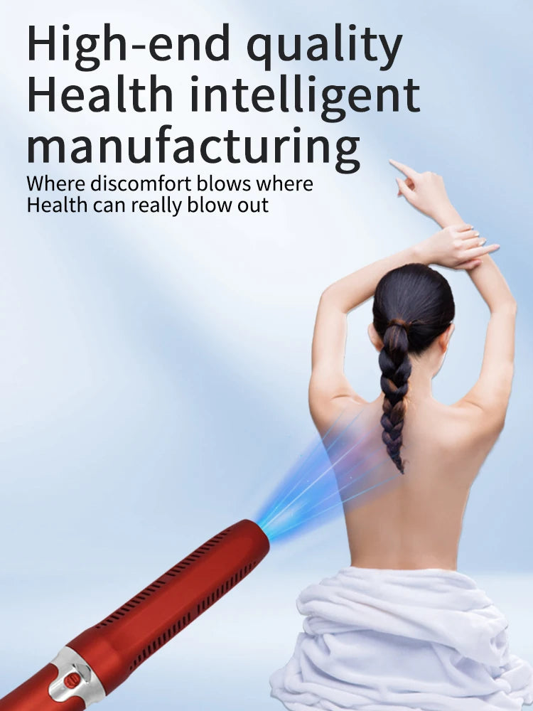 Terahertz Physiotherapy Device: Deep Tissue Muscle Relief Wand Back Massage Instrument Tidesmit