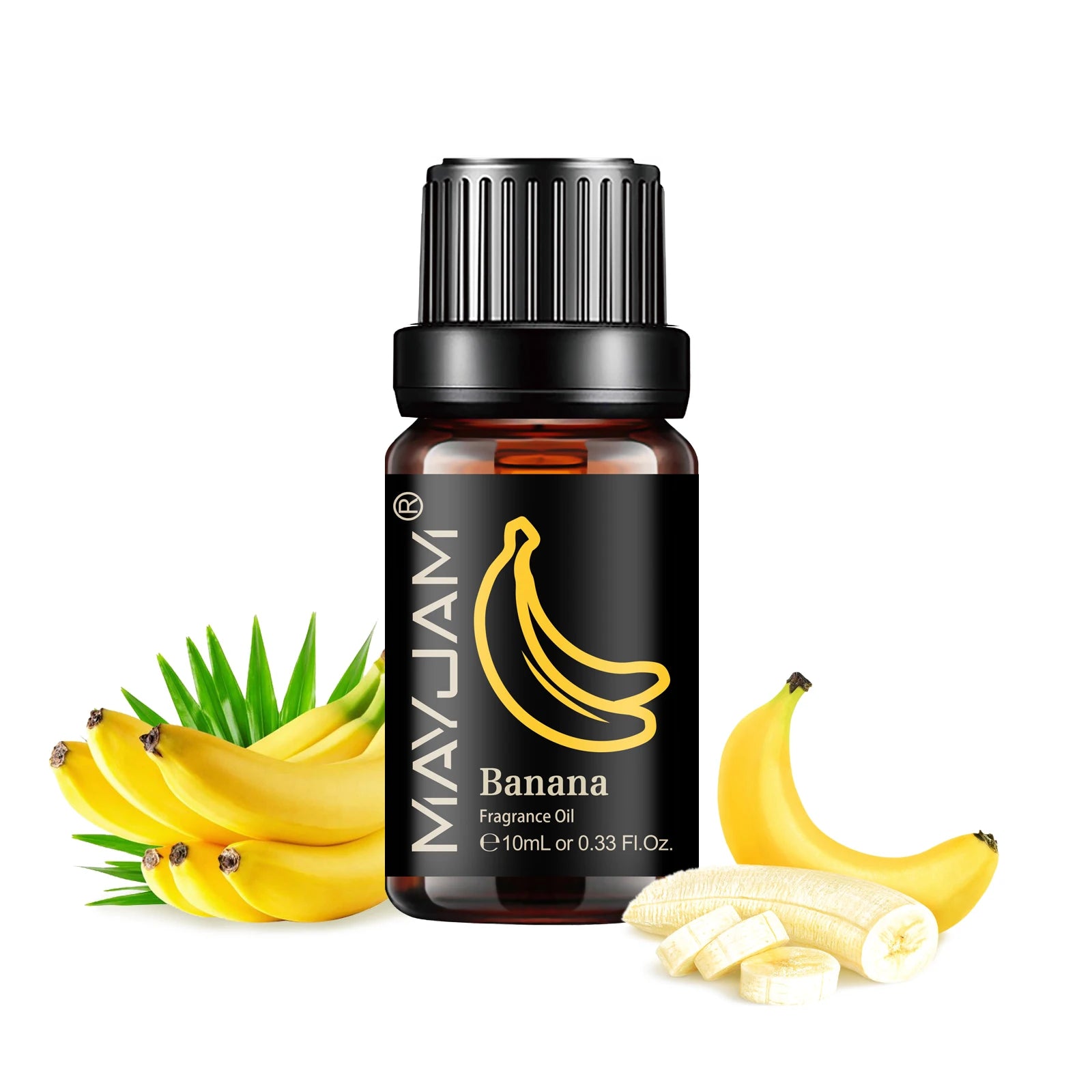 MAYJAM 10ML Fruit Fragrance Oil Strawberry Watermelon Mango Coconut Cherry For Humidifier Candle Soap Making Air Freshener