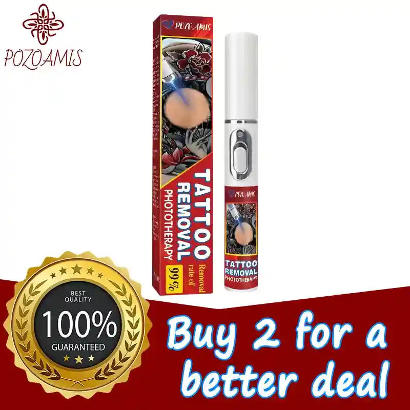 Tattoo Removal Cream - Painless Nano Laser Ink Eraser Treatment Scrubs Treatments 1 bottle Tidesmit