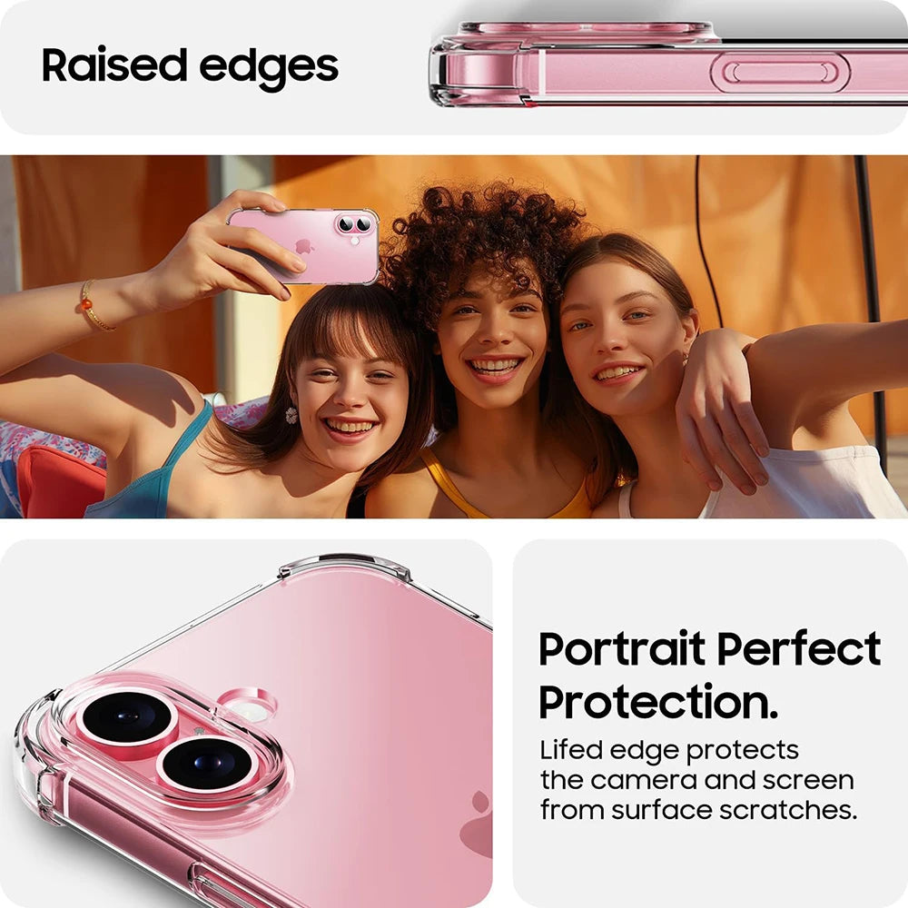 iPhone 16 Pro Max Shockproof Slim Case - Military-Grade Drop Protection Tidesmit