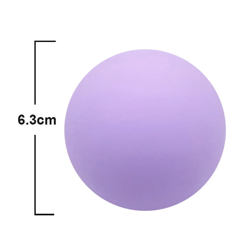 Massage Lacrosse Ball for Deep Tissue Trigger Point Therapy by Tidesmit Back Massage Instrument Tidesmit