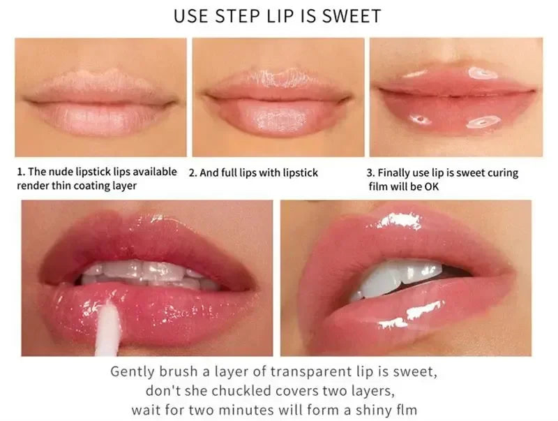 Lip Plumper Oil – Instant Volumizing Collagen Serum by Tidesmit Lip Care Tidesmit