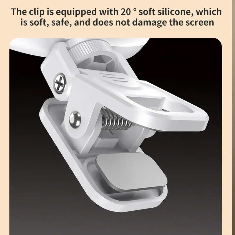 Portable LED Selfie Light - Rechargeable Video Lighting for Content Creation Tidesmit