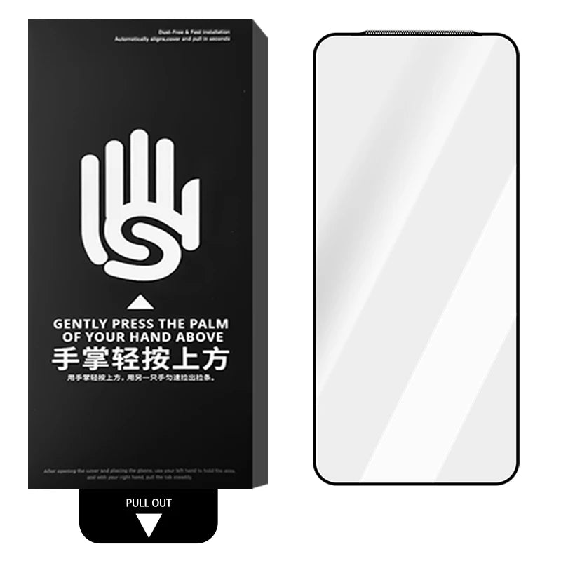 For IPhone 17 Pro Max Screen Protector Hardness Full Coverage Easy To Install Tempered Glass Anti-Scratch Film for IPhone 17Air AE Easy install kit Tidesmit