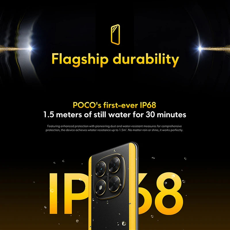 POCO X7 5G Smartphone | 12GB 512GB 120Hz AMOLED Display Black AE Tidesmit