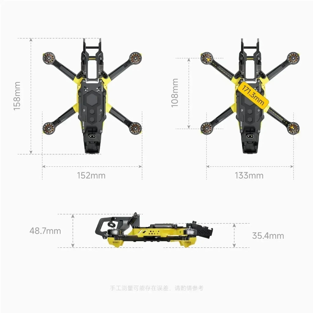 SpeedyBee Master 3X FPV Racing Drone, O4 Pro Digital Performance Tidesmit