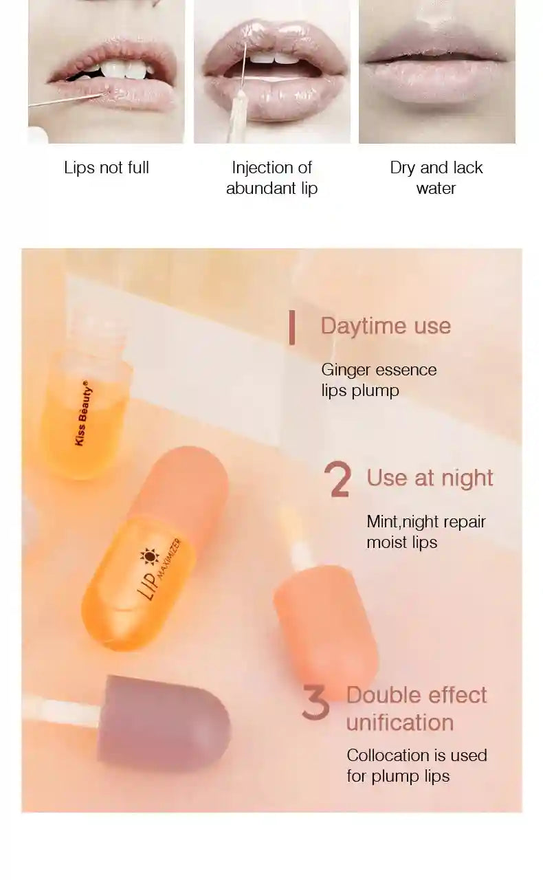 Lip Plumping Gloss Serum | Hydrating Anti-Wrinkle Lip Care Lip Care Tidesmit