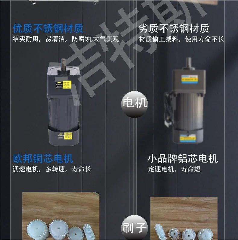 Tidesmit commercial shoe washing machine with semi-automatic controls for professional laundry shops, angle 12.
