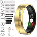 New vibration Smart Ring with Call/alarm clock reminder Heart Rate Body Temperature Health Monitor Smartring Exercise mode ring