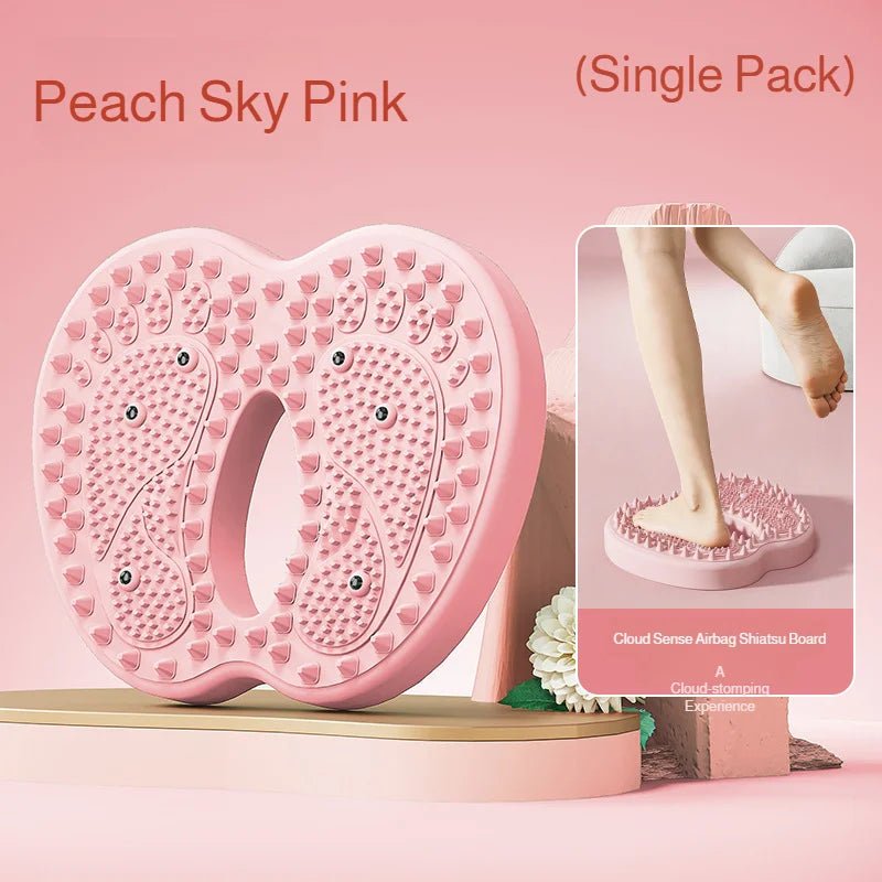 Acupressure Foot Mat: Inflatable Reflexology Pad for Home Relaxation Relaxation Treatment New Pink Tidesmit