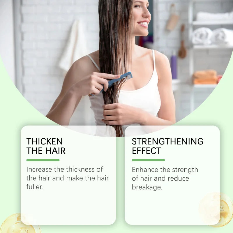 Rosemary Shampoo For Hair Thickness-Volumizing Strengthening-Hydrates Reduces Breakage-Sulfate-Free For Fuller Looking Hair