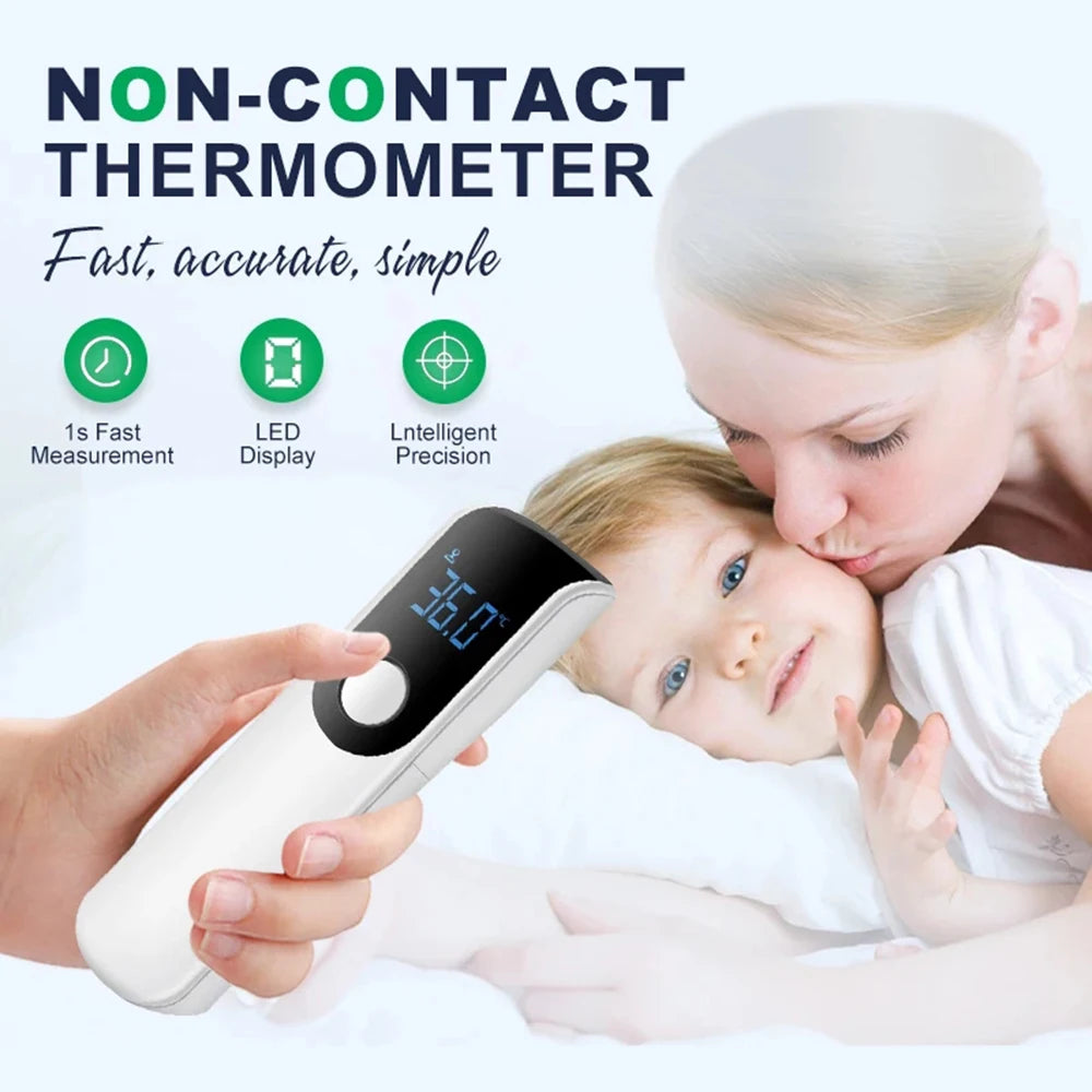 Medical Household Infrared Digital Ear & Forehead Laser Body Thermometer LCD Baby Adult Fever Temperature ear Thermometer