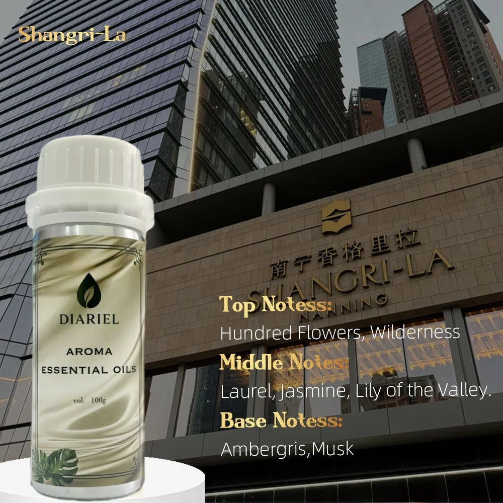 100ml Diaurelle Diffuser For Fragrance Oils Scent Hotel Premium Essential Oil for Aromatherapy Diffuser Waterless Diffuser Oil