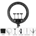 22 Inch LED Ring Light with Tripod for Professional Content Creation Black Tidesmit
