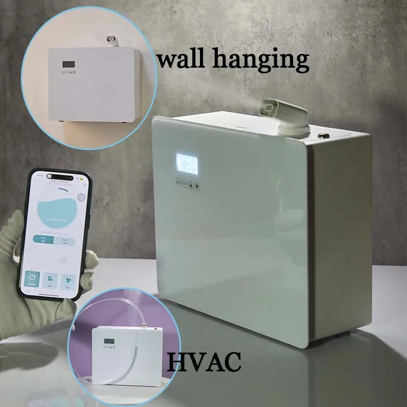 NAMSTE 4000m³ HVAC WIFI Control Scent Diffuser Machine Smart Timing  Commercial Essential Aroma Oil Hotel Perfume Bluetooth
