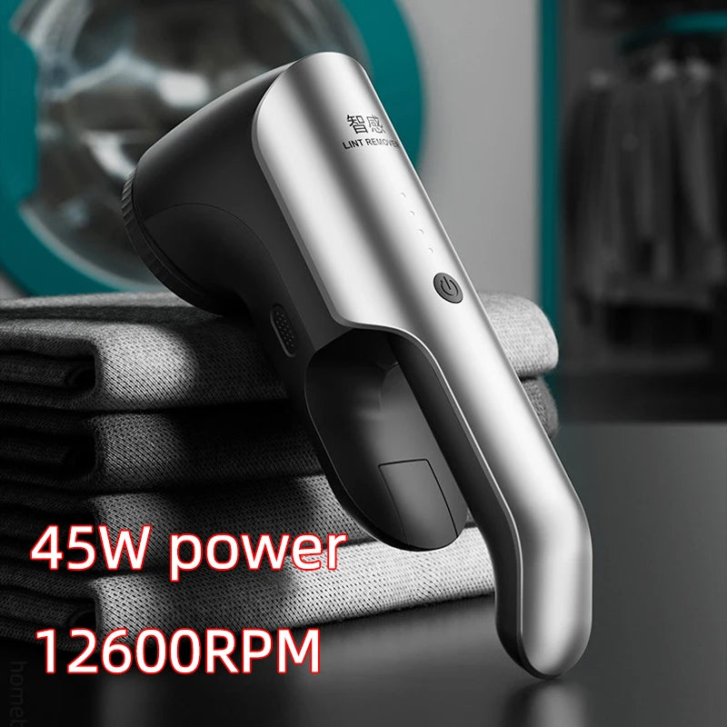 Tidesmit 45W professional electric lint remover for clothes featuring powerful hairball trimmer for dry cleaners