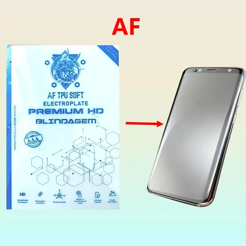 Hydrogel Screen Protector 50 Pack - Anti-Peep & Matte Finish Tidesmit