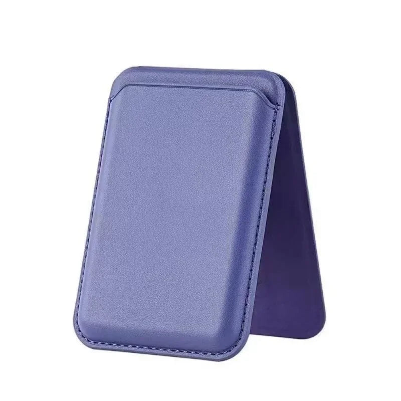 Magnetic Leather Wallet Case for iPhone 15 Pro Max with Kickstand 08 Tidesmit