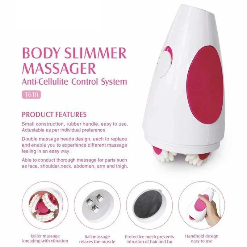 Electric Anti-Cellulite Massager: Portable Deep Tissue Muscle Relief Tool Body Shaping Massage Equipment Tidesmit