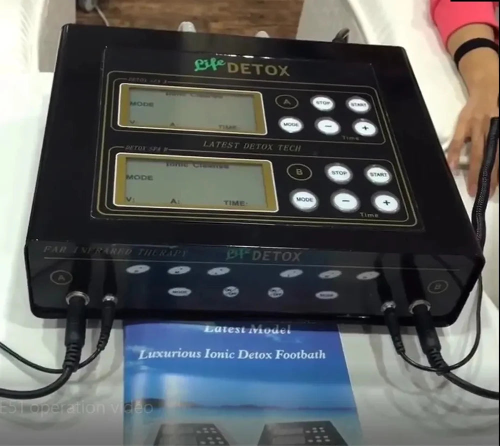 Ionic Detox Foot Bath Machine | Dual User Spa System - Tidesmit Massage Chairs Tidesmit