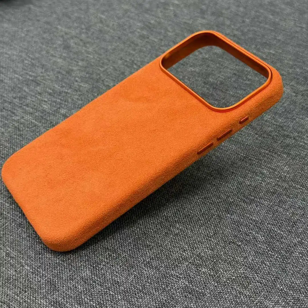 iPhone 17 Pro Max Suede Magnetic Case | Slim Shock-Absorbing Cover Tidesmit