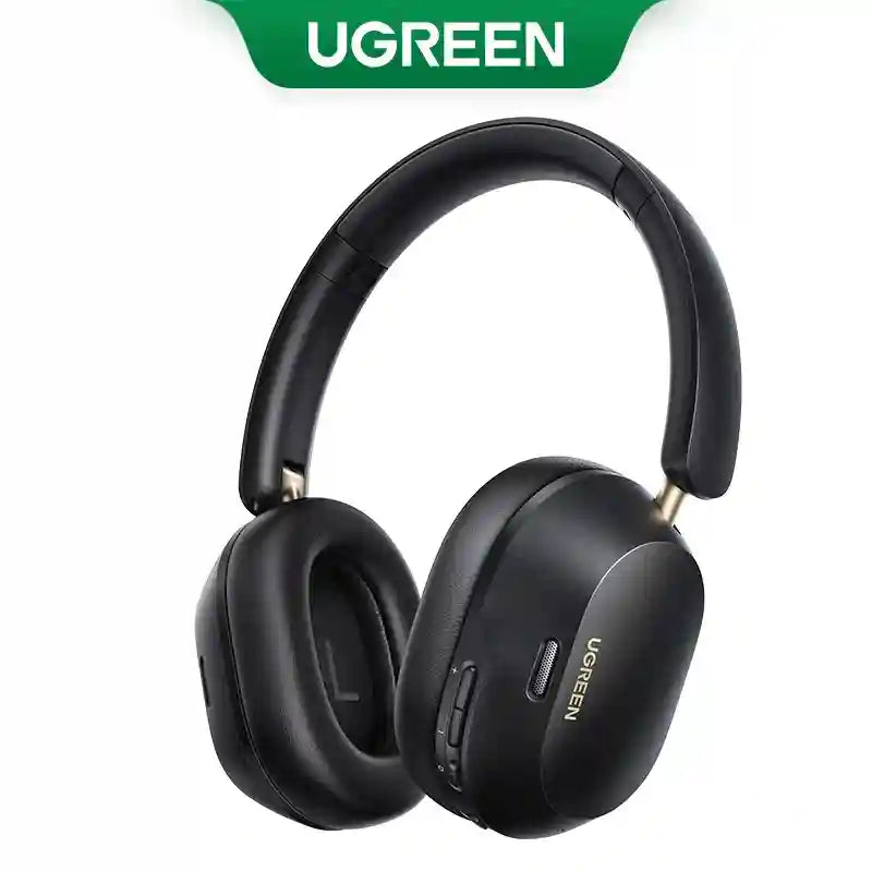 Wireless Headphones with Active Noise Cancellation & 75H Playtime Black Tidesmit