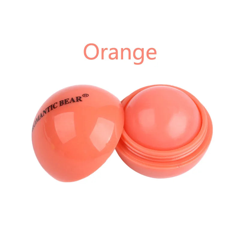 Ball Shaped Hydrating Lip Balm Set - 6pcs Nourishing Lip Care Lip Care Orange Tidesmit