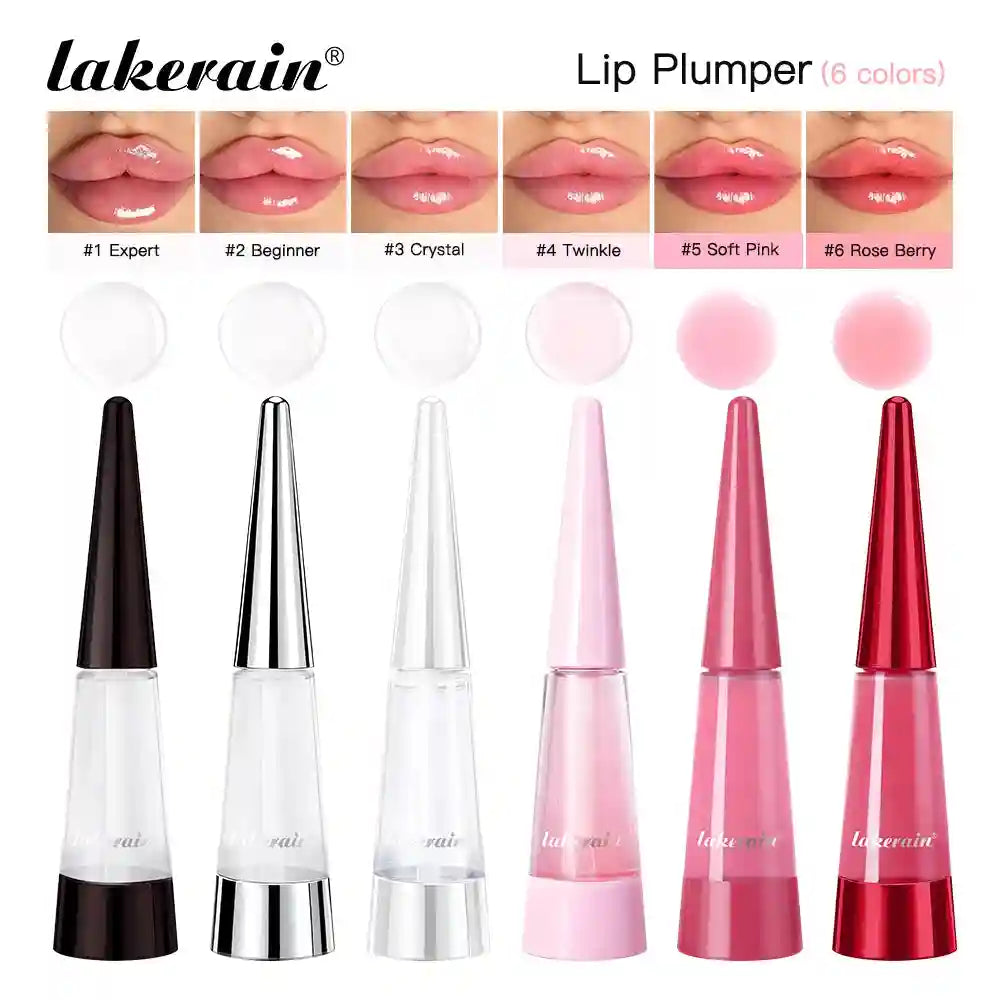 Lip Plumper Gloss – Hydrating Volumizing Oil for Fuller Looking Lips Lip Care Tidesmit