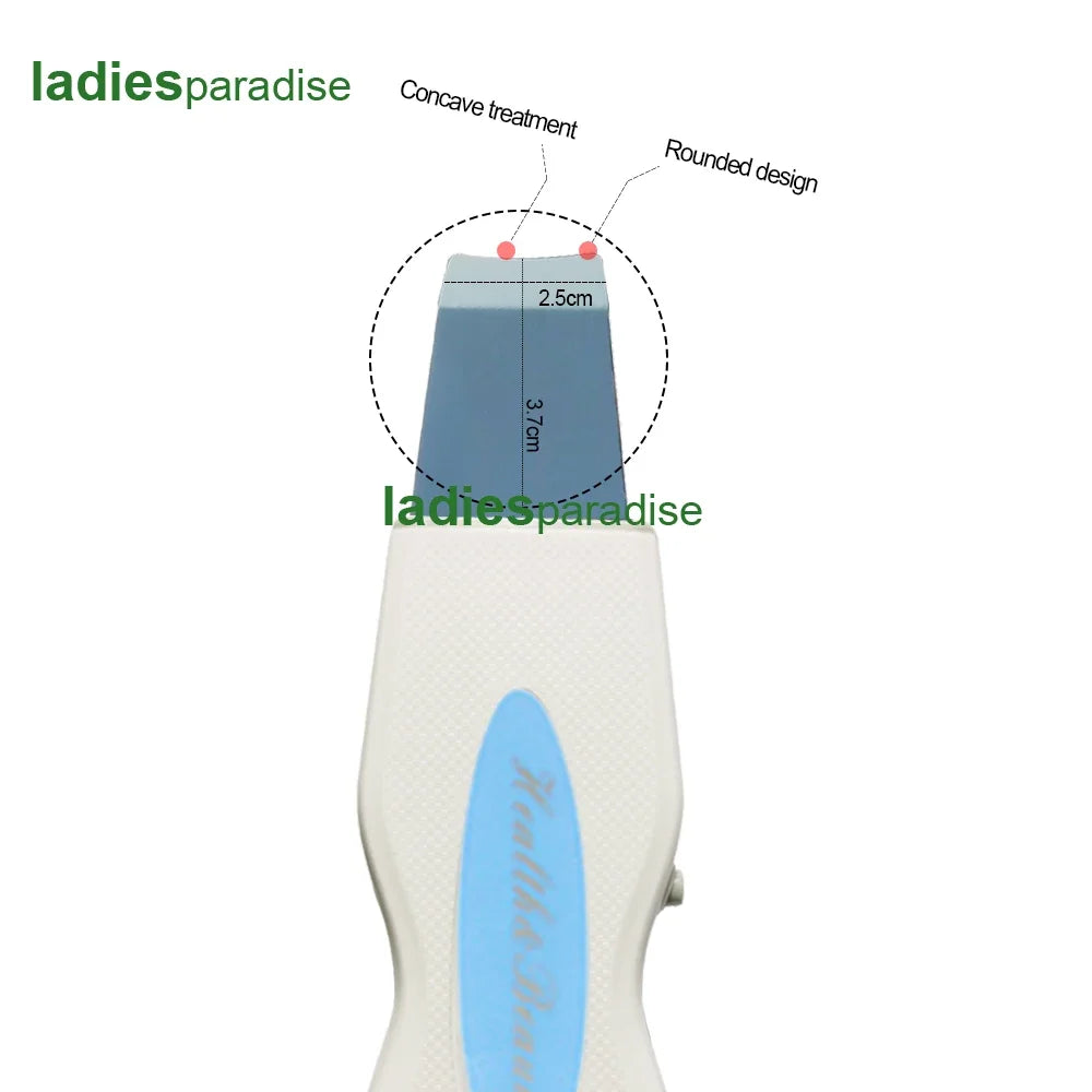 Ultrasonic Facial Skin Scrubber | Deep Pore Exfoliator & Spa Tool Scrubs Treatments Tidesmit