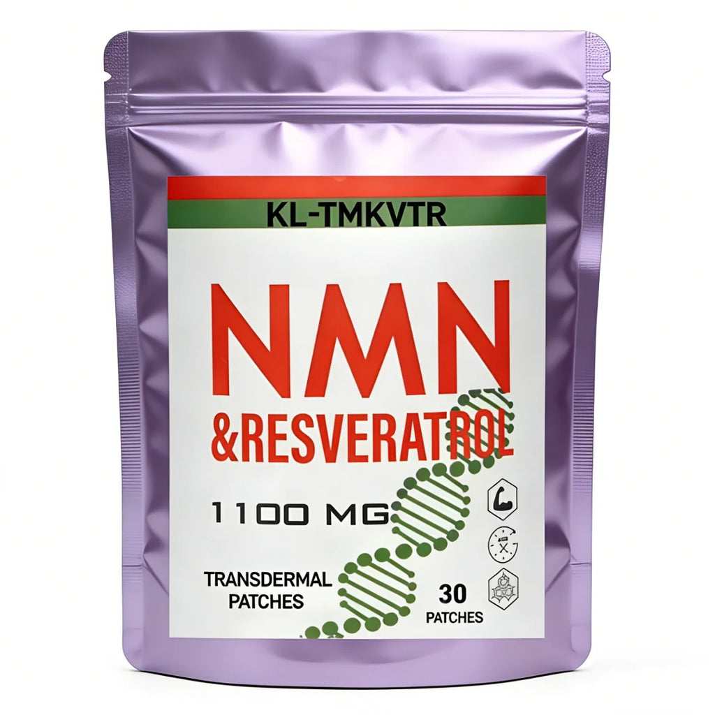 30 Patches NMN (Nicotinamide Mononucleotide ) Transdermal Patches With Resveratrol for Anti-aging Antioxidant Health