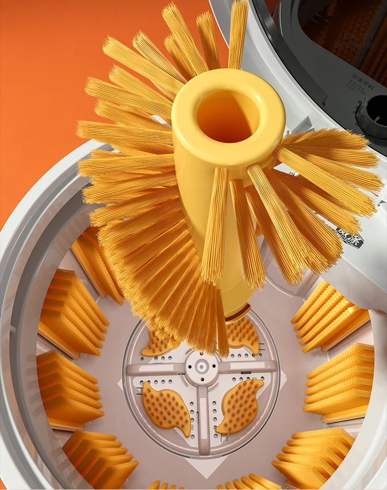 Tidesmit P4-3 automatic mini shoe washing machine for sneakers and socks in home laundry room