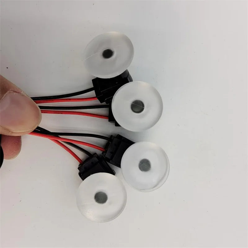 LED Ring Light Interior Door Handle Kit - 4Pcs Circular B Model Tidesmit