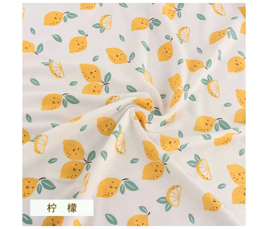Baby Fabric Knit Jersey Print Fabric Sewing Material for Children's Garment 50*185cm Brocade Fabric Organic Fabric  Knitted