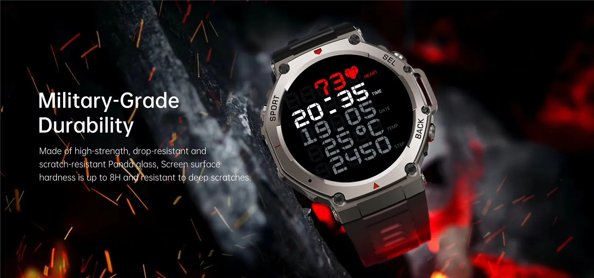 YLL-Dm58 Android Smart Watch AMOLED Screen for Answer Calls GPS Altitude Barometric Compass 5ATM Waterproof NFC Sleep