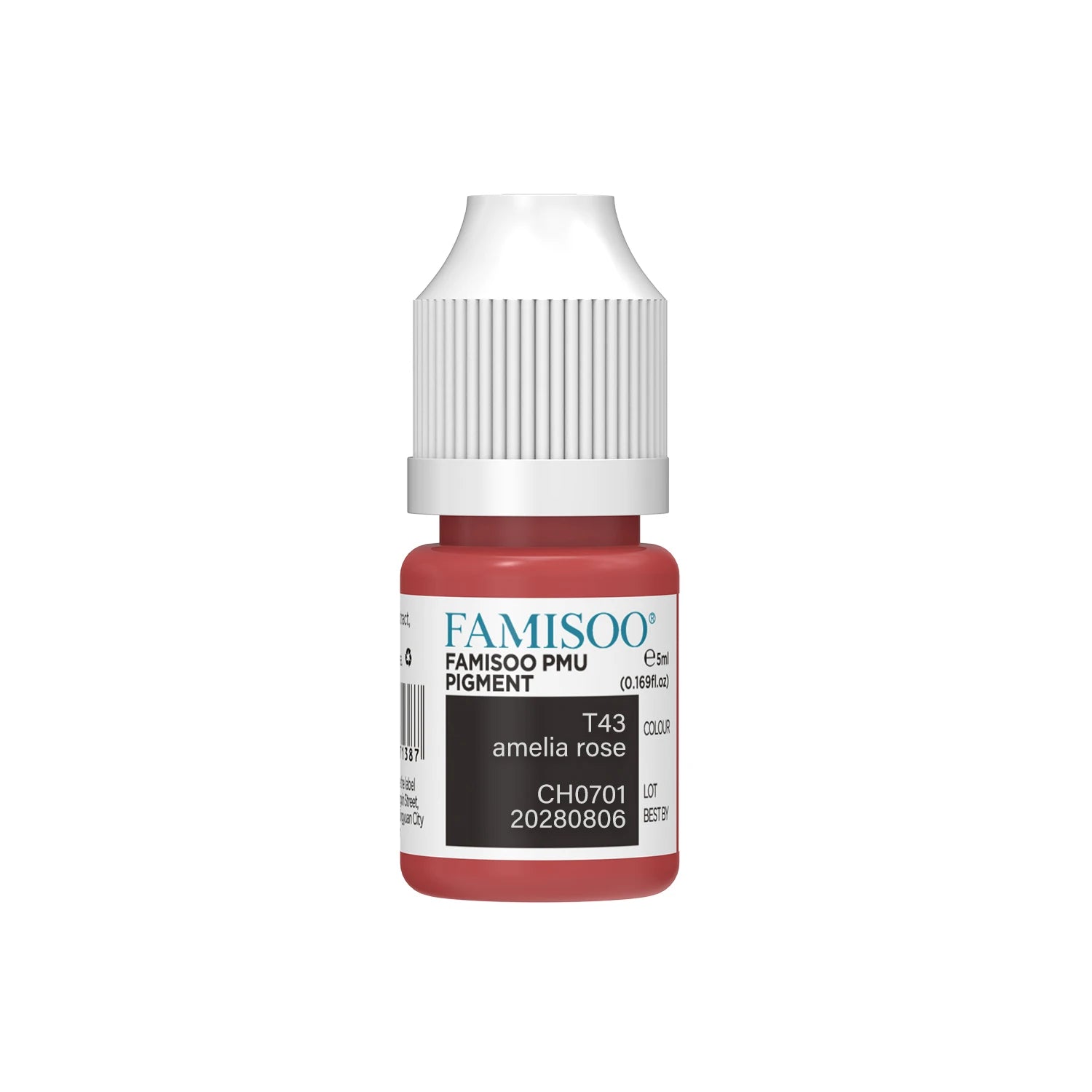 Lip Tattoo Ink – Long Lasting Microblading Pigment 5ml | Tidesmit Permanent Makeup Machines T43 Amelia Rose Tidesmit
