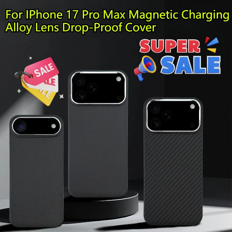 iPhone 17 Pro Max Magnetic Case | Slim Aramid Fiber Protection Tidesmit
