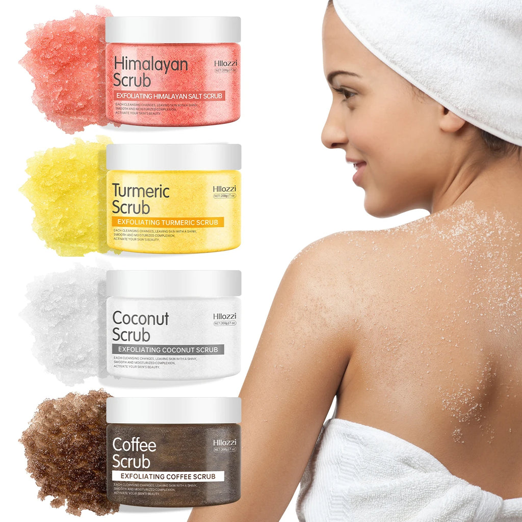 Himalayan Salt Body Scrub - Natural Exfoliation & Hydration (200g) Scrubs Treatments Tidesmit