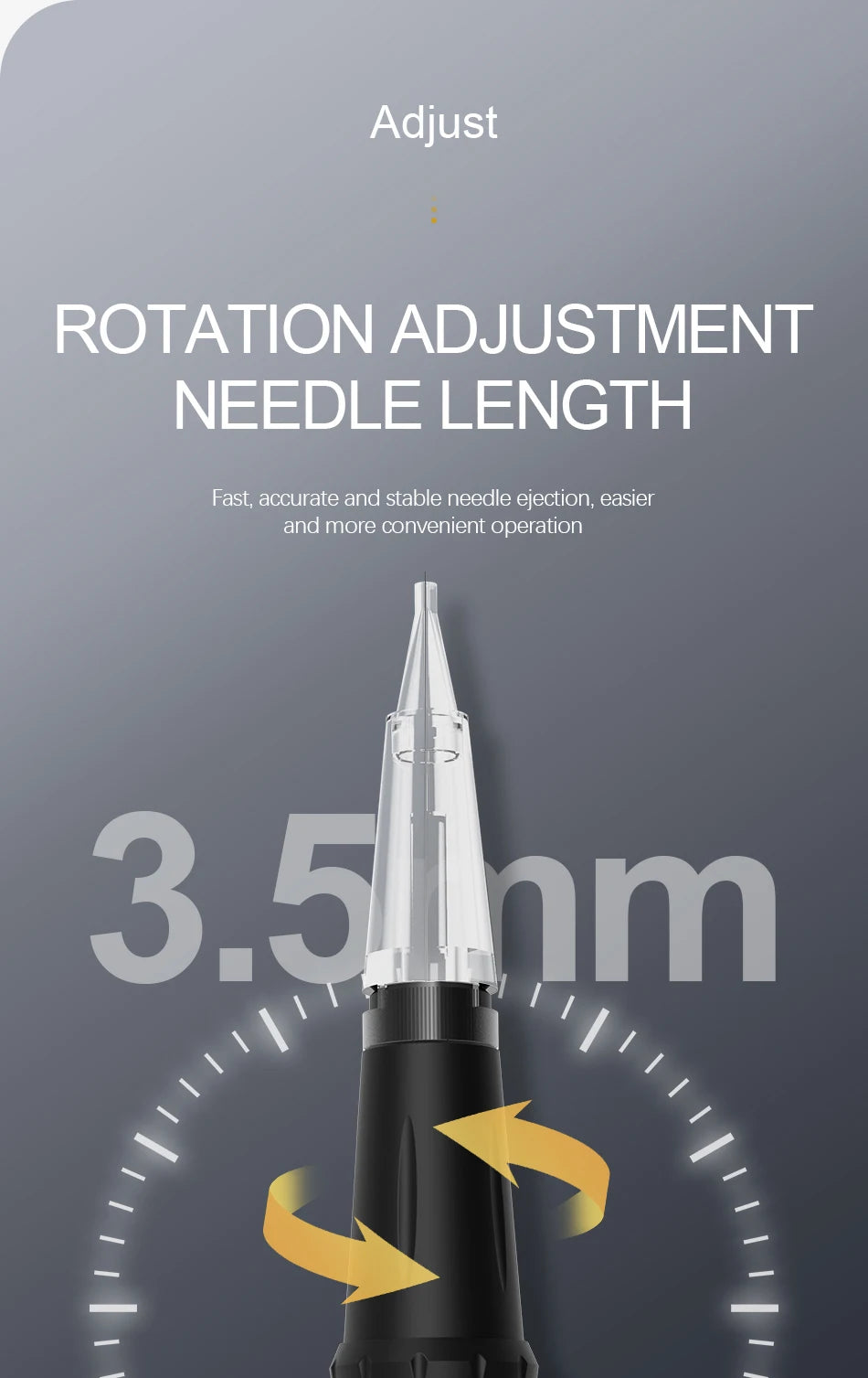 Professional PMU Machine | Rotary Microblading Pen for Precision Brows Permanent Makeup Machines Tidesmit