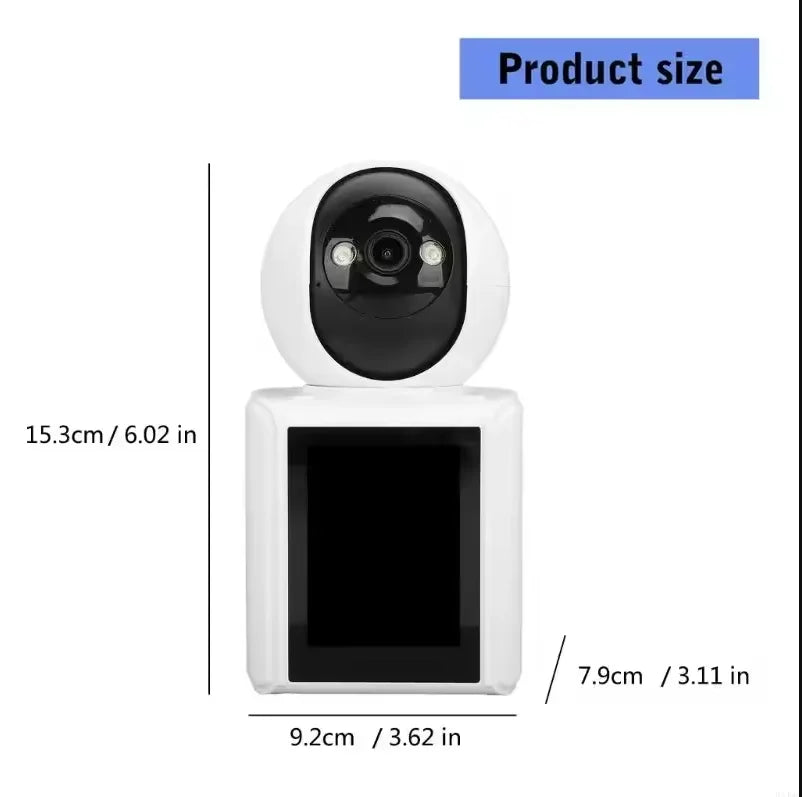 xiaohuang home video call, CCTV camera, home wireless WIFI mini security camera cd card infrared night vision, mobile tracking