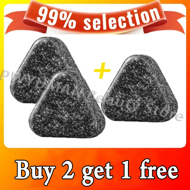 Natural Black Hair Shampoo Soap Handmade Bar With Ganoderma Polygonum Multiflorum Nourishing Shiny Hair Herbal Hair Growth Soap