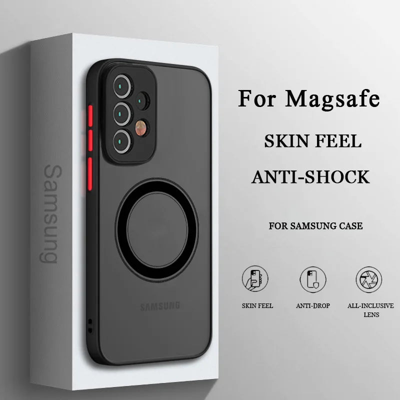 Magnetic MagSafe Case for Samsung Galaxy S24 Ultra - Military-Grade Protection Tidesmit
