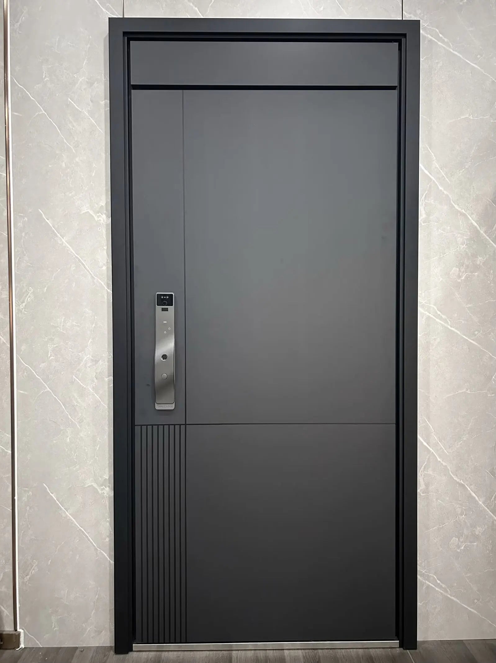 Facial Recognition Fingerprint Smart Security Door Lock Tuya App Wifi Camera Video Screen Biohacking RFID Digital Door Lock