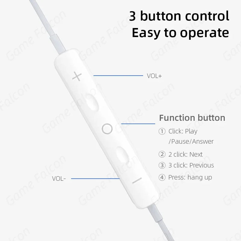 Tidesmit Wired USB-C Earbuds with In-Ear Noise Isolation - 1 Pair Tidesmit