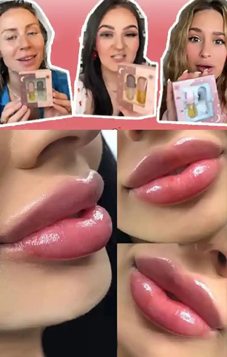 Lip Plumper Gloss Hydrating Serum - Cruelty-Free Volumizing Lip Care Lip Care Tidesmit