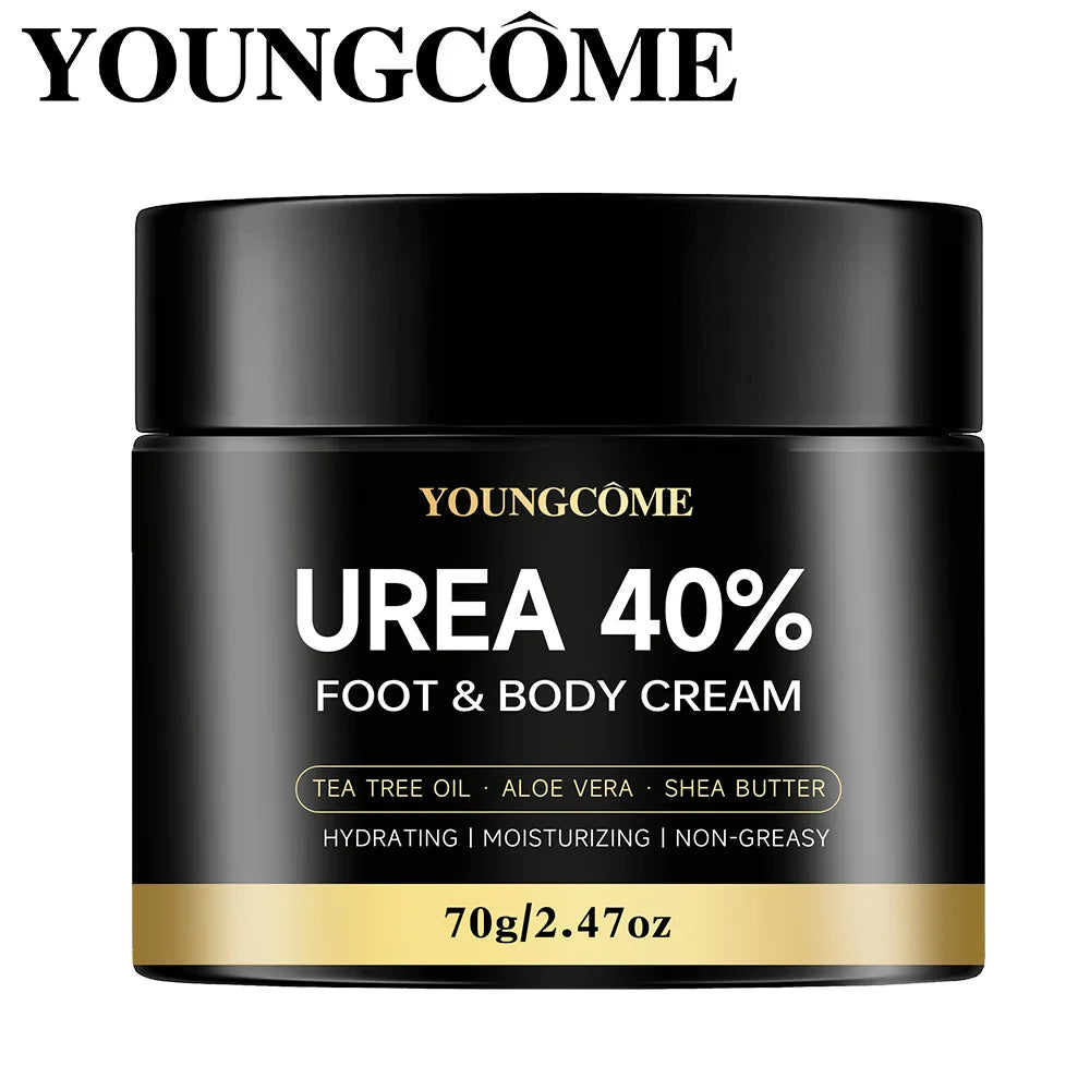Urea 40% Cream for Cracked Heels and Dry Skin Repair - Tidesmit Scrubs Treatments Tidesmit