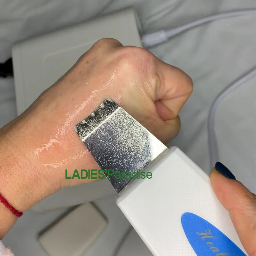 Ultrasonic Facial Skin Scrubber | Deep Pore Exfoliator & Spa Tool Scrubs Treatments Tidesmit